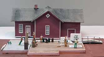Victoria Depot and Museum by Mike Schockley -- 3rd Place Structures