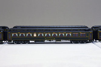 The Pullman 6 Car Exhibition Train by Richard McPherson, MWR - 1st Place - Kit Built Passenger Car Category