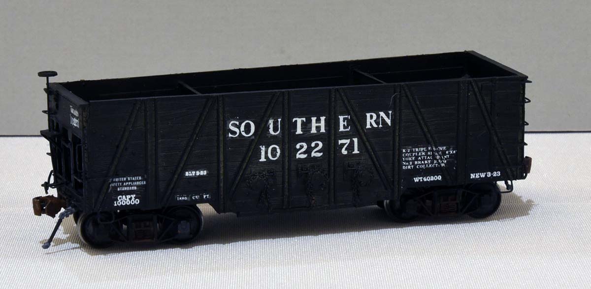 Southern Open Top Hopper 102271 by Kevin Kell, MWR - Kit Built Freight Car Category