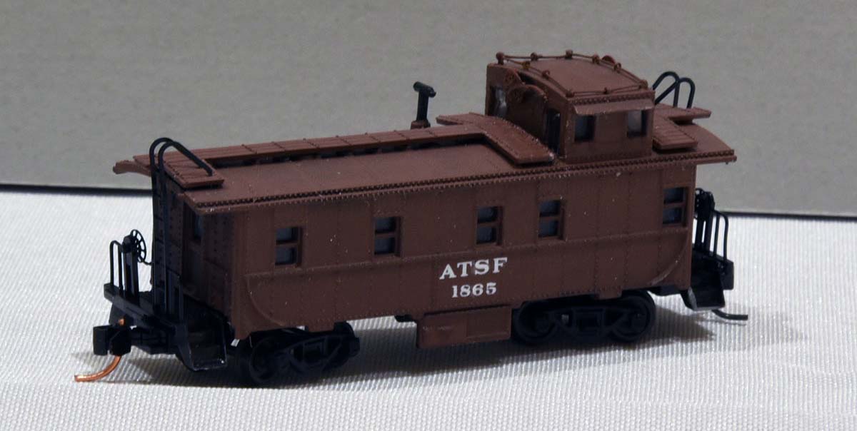 Caboose ATSF by Michael DeSensi, MCR - Kit Built Caboose Category