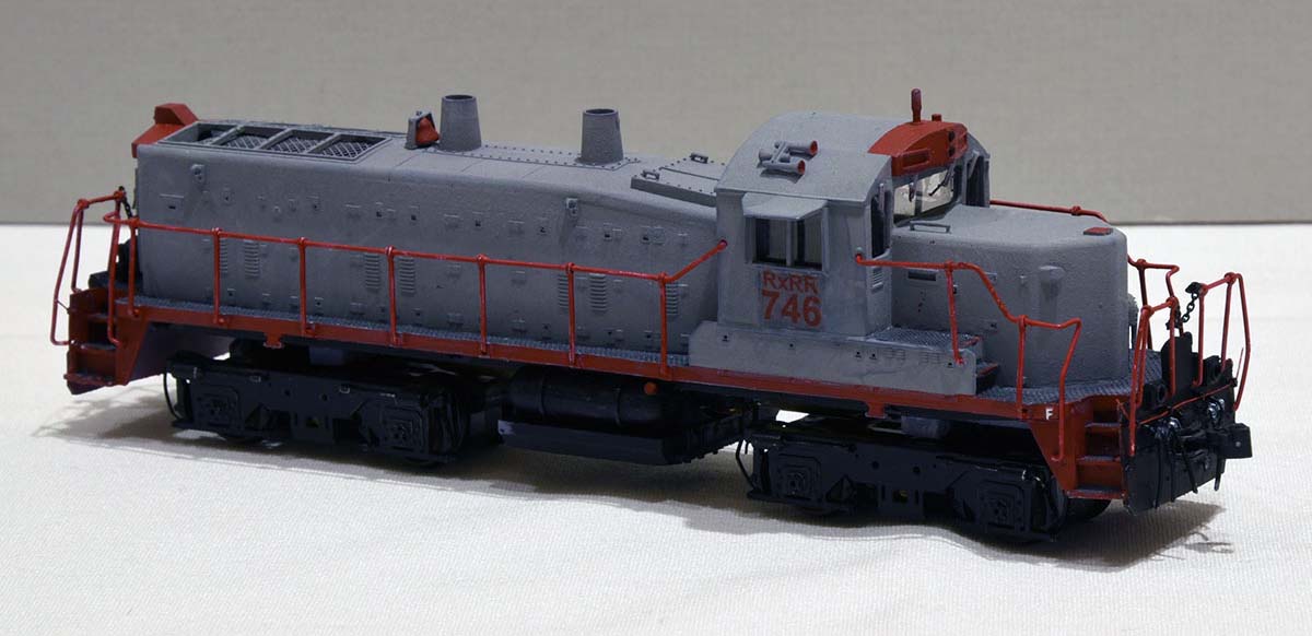 RxRR EMD RS-1325 by Dan Hinel, MWR - 2nd Place - Scratch Built Loco Categories